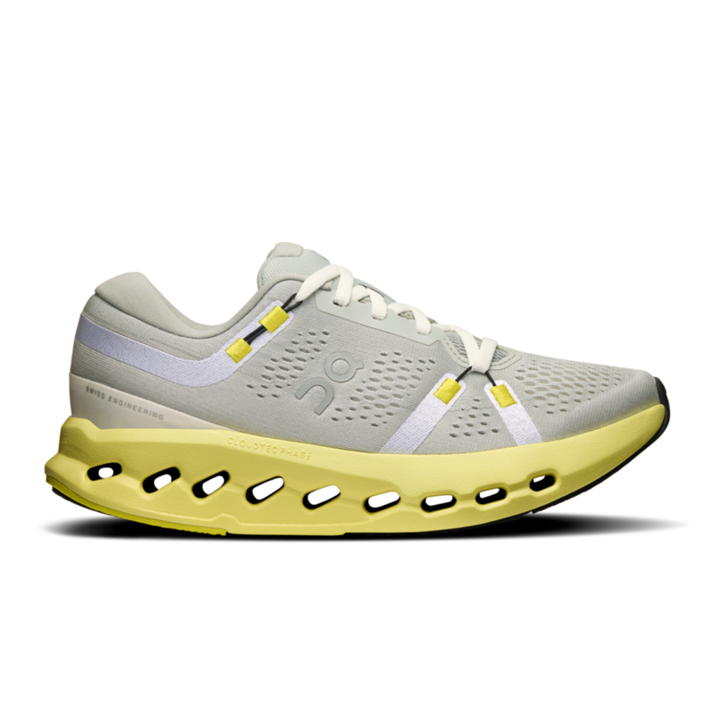 On Cloudsurfer 2 Women's Running Shoes, Glacier/Limelight 